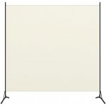 zahrada-XL Paraván bílý 175 x 180 cm textil – Zboží Dáma