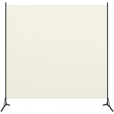 zahrada-XL Paraván bílý 175 x 180 cm textil – Zboží Dáma