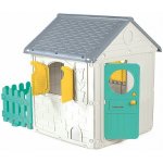 Dolu Dětský zahradní domeček s plotem, bílo-růžová – Zboží Dáma Dolu Dětský zahradní domeček s plotem, bílo-růžová – Zboží Dáma