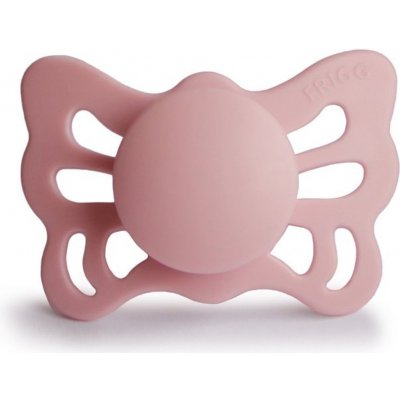 Frigg dudlík Butterfly Baby Pink silikon