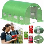 Focus Garden Fóliový tunel 2,5x4x2 10m2 Zelený – Zboží Dáma