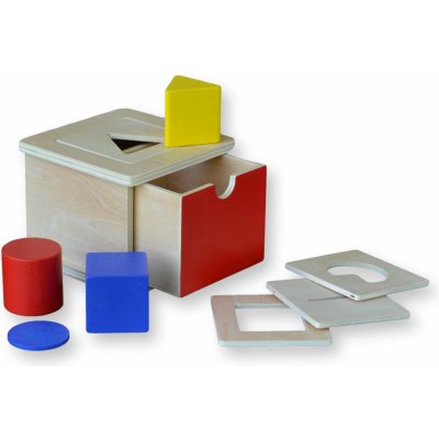 Montessori Vyměnitelný box na vkládání