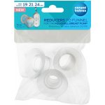 Canpol babies Náhradní silikonové vložky 19/21/24 mm k odsávačce mateřského mléka MilkShell – Zboží Dáma