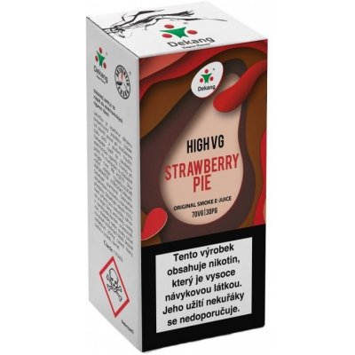 Dekang High VG Strawberry Pie 10 ml 3 mg – Hledejceny.cz