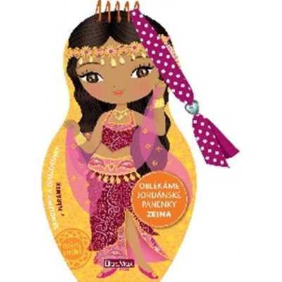 Ella&Max Oblékáme indické panenky Ašna Omalovánky