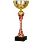 Kovový pohár Zlato-červený 32 cm 12 cm – Hledejceny.cz