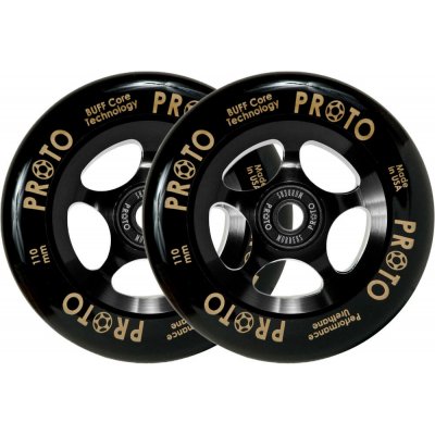Proto Spoked Grippers 110mm Black On Black 2 ks – Hledejceny.cz