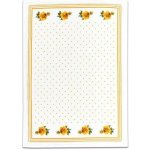 Wooline růžičky 50 x 70 cm oranžové 3 ks – Sleviste.cz