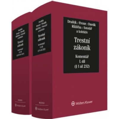 Trestní zákoník Komentář 1.+2.díl – Hledejceny.cz