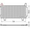 Autoklimatizace a nezávislé topení DENSO Kondenzátor, klimatizace DCN40032