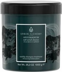 Urban Alchemy Opus Magnum Salt Scrub Cleanse Přírodní peelingový šampon 1000 ml
