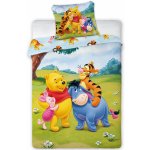Faro povlečení Medvídek Pú mnohobarvené 100x135 cm 40x60 cm – Hledejceny.cz