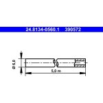 ATE Brzdové potrubí 24813405601 – Zbozi.Blesk.cz