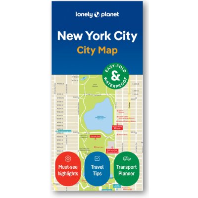 Lonely Planet New York City Map – Zboží Mobilmania