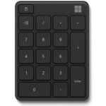 Microsoft numerická klávesnice Wireless Number Pad, černá 23O-00009 – Zboží Živě