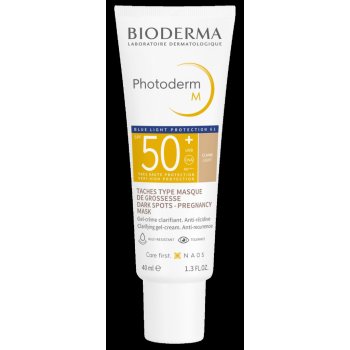 Bioderma Photoderm M ochranný světlý tónovací krém proti pigmentovým  skvrnám SPF50+ 40 ml od 313 Kč - Heureka.cz