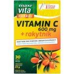Maxi Vita Herbal Vitamin C + rakytník 30 tablet – Hledejceny.cz