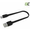 usb kabel Green Cell KABGC03 USB-C Flat, 25cm