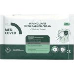 MED-COVER Wash Gloves with Barrier Cream 8 ks – Zboží Dáma