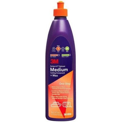 3M Perfect-It Gelcoat Medium Cutting + Wax 473ml – Hledejceny.cz