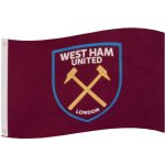Fan-shop Vlajka WEST HAM UNITED crest – Sleviste.cz