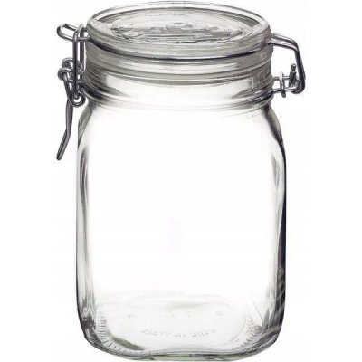 Bormioli Rocco Sklenice Fido Herm Sloik 149220FSA121990 6 x 1000ml – Hledejceny.cz