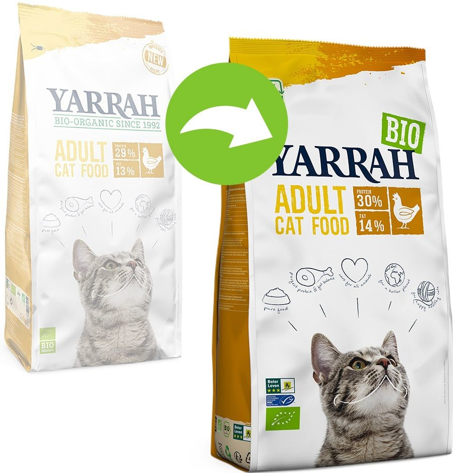 Yarrah Bio krmivo s kuřecím 10 kg