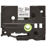 Brother TZE-FX251, černý tisk bílý podklad 8 m x 24 mm – Zboží Dáma