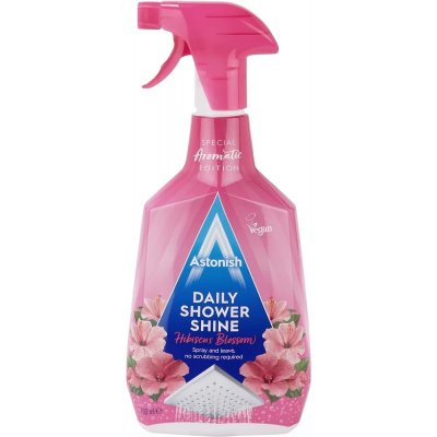 Astonish pro denní bezúdržbové čištění sprchy a sanity Aromatic Hibiscus 750 ml – Zboží Mobilmania