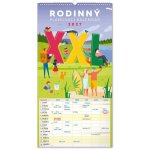 NOTIQUE Rodinný plánovací nástenný XXL 33 × 64 cm 2027 – Zboží Dáma
