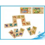 Domino Dřevěné zvířátka – Zboží Živě