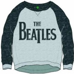 The Beatles Ladies sweatshirt: Drop T Logo cropped medium