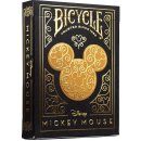 Bicycle Disney Mickey Mouse Black and Gold by US Playing Card Co.
