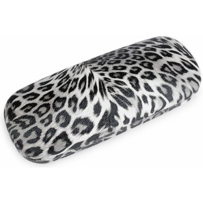 pouzdro na brýle zvířecí vzor šedá nejsvětlejší – Sleviste.cz