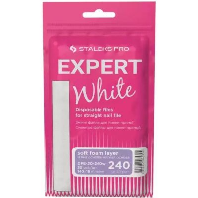 STALEKS PRO Soft nalepovací pilníky na nosiče 30ks hrubost 240 – Zboží Dáma
