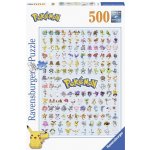 Ravensburger Pokémon: Prvních 151 druhů 500 dílků – Zbozi.Blesk.cz