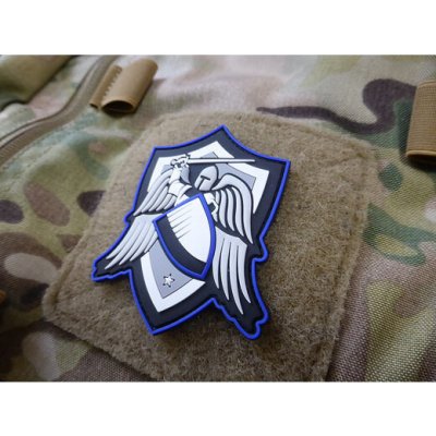 Nášivka Archangel Saint Michael strike shield JTG® – Modrá – Zboží Mobilmania