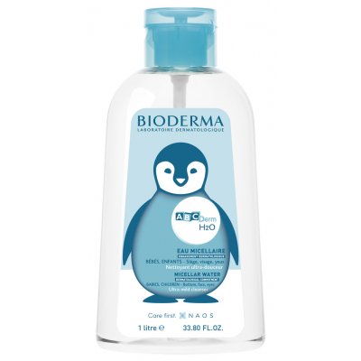Bioderma ABCDerm H2O micelární čistící voda pro děti 1000 ml – Zboží Dáma