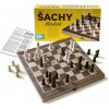 Šachy ALBI DŘEVO Hra Šachy dřevěné skládací