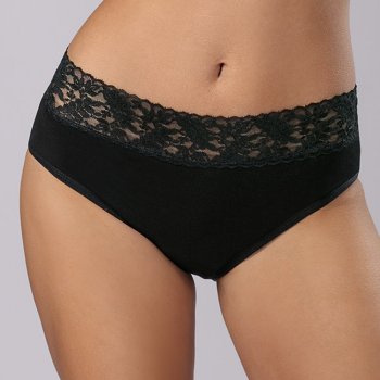 FLUX Undies Menstruační kalhotky Flux Bikini pro silnou menstruaci černá