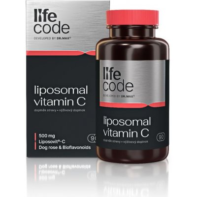 LifeCode developed by Dr. Max Liposomal Vitamin C 90 kapslí – Hledejceny.cz
