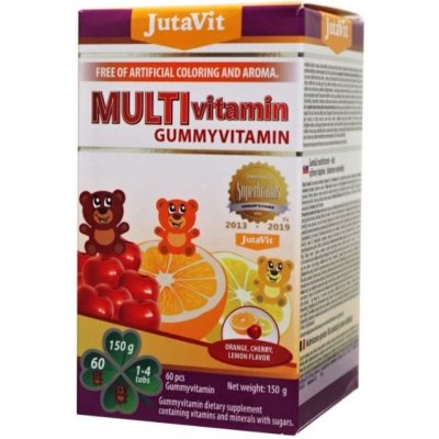 Jutavit Gumkáči Multivitamin pro děti 60 želé
