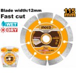 Ingco Kotouč řezný diamantový 115 x 1 mm DMD0111513 – Zboží Dáma