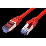 Value 21.99.1925 S/FTP patch kat. 6a, LSOH, 5m, červený – Zboží Živě