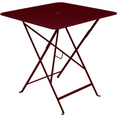 Fermob Bistro 71 x 71 cm Třešňově červený kovový skládací stůl – Hledejceny.cz