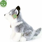 Eco-Friendly pes Husky sedící 30 cm – Sleviste.cz