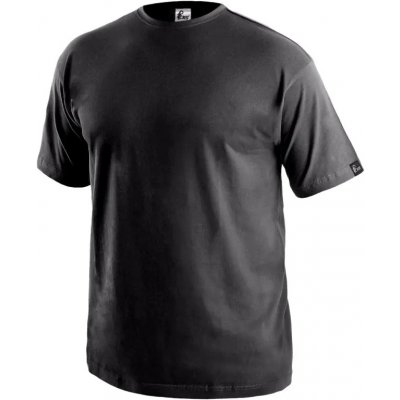 Tričko s krátkým rukávem DANIEL černé – Zboží Mobilmania