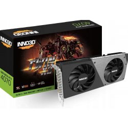 Inno3D GeForce RTX 4070 SUPER Twin X2 12GB GDDR6X N407S2-126X-186162N