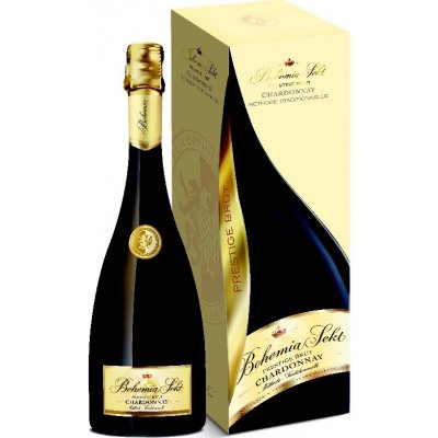 Bohemia Prestige Chardonnay Brut 12,5% 0,75 l (karton) – Zboží Dáma Bohemia Prestige Chardonnay Brut 12,5% 0,75 l (karton) – Zboží Dáma