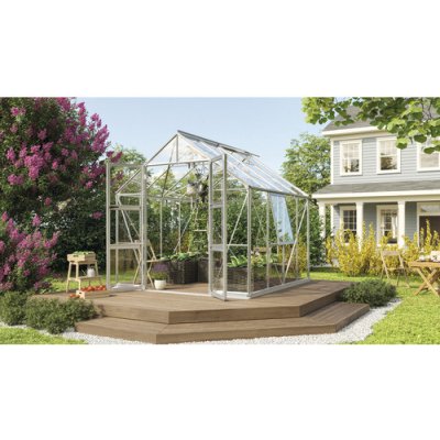 Vitavia Olymp 6700 skleněný 3 mm 257 x 258 cm hliník – Hledejceny.cz